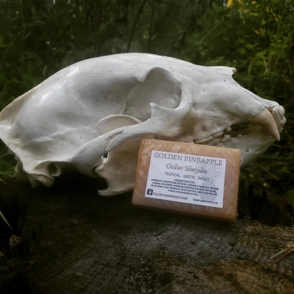 Golden Pineapple Soap Bar - Picture 2 of 2